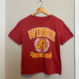 Red Winnie the Pooh T-Shirt